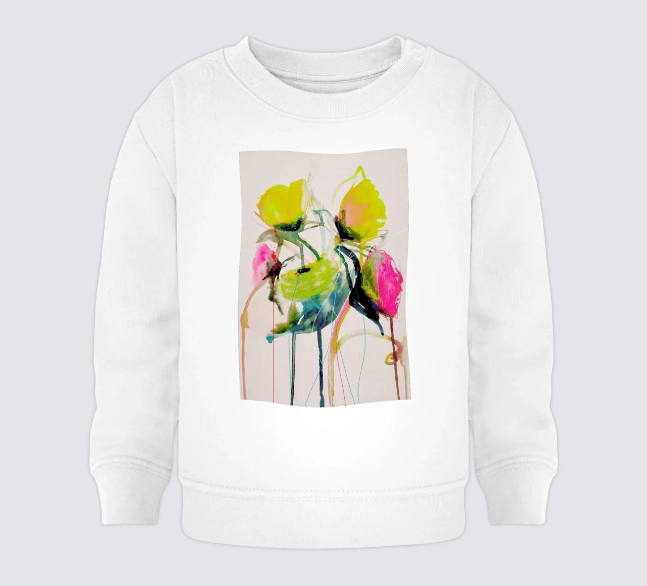 Bloom Series Bright 0919 Baby Sweatshirt von Leigh Viner