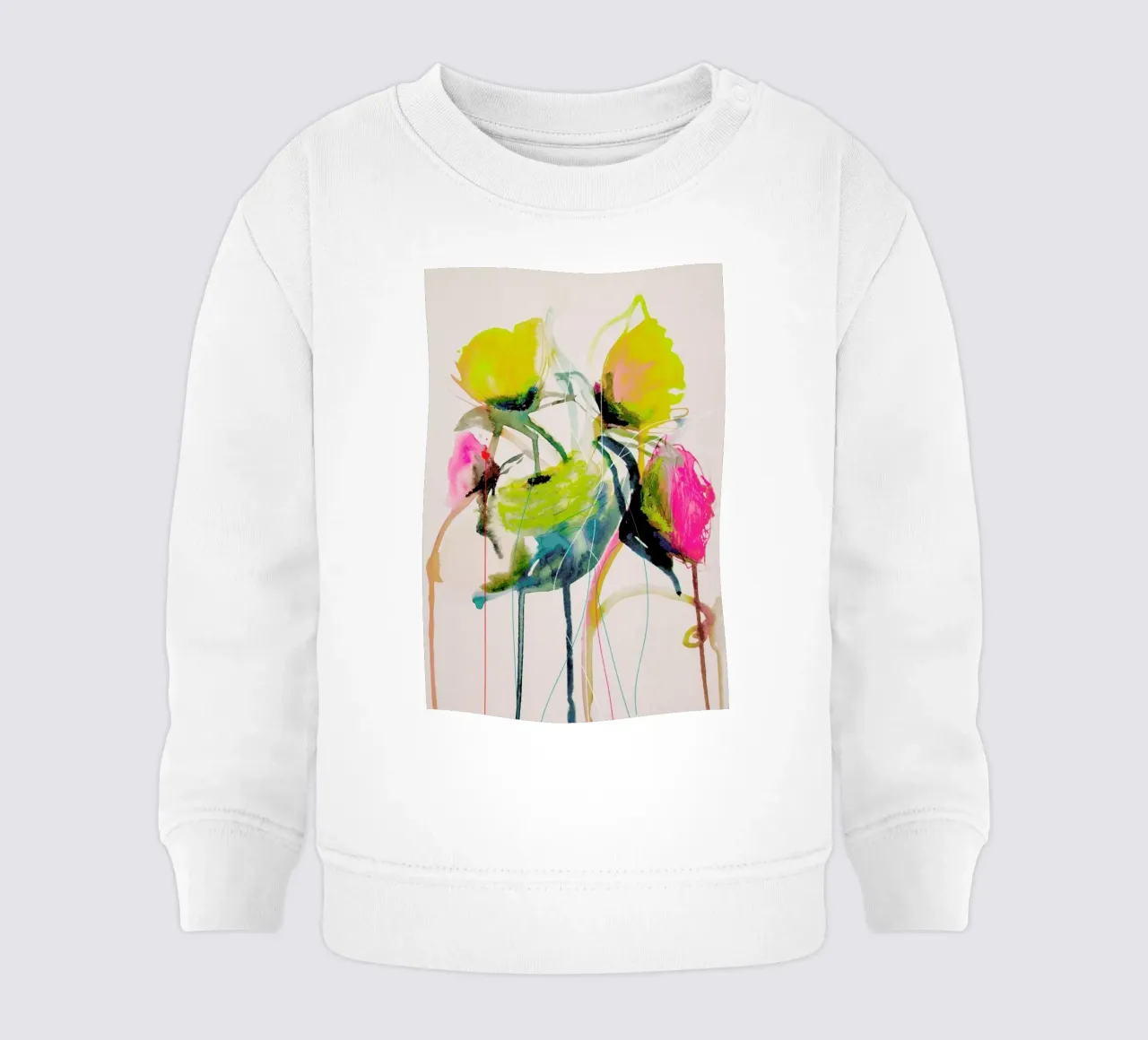 Bloom Series Bright 0919 sudadera de bebé de Leigh Viner