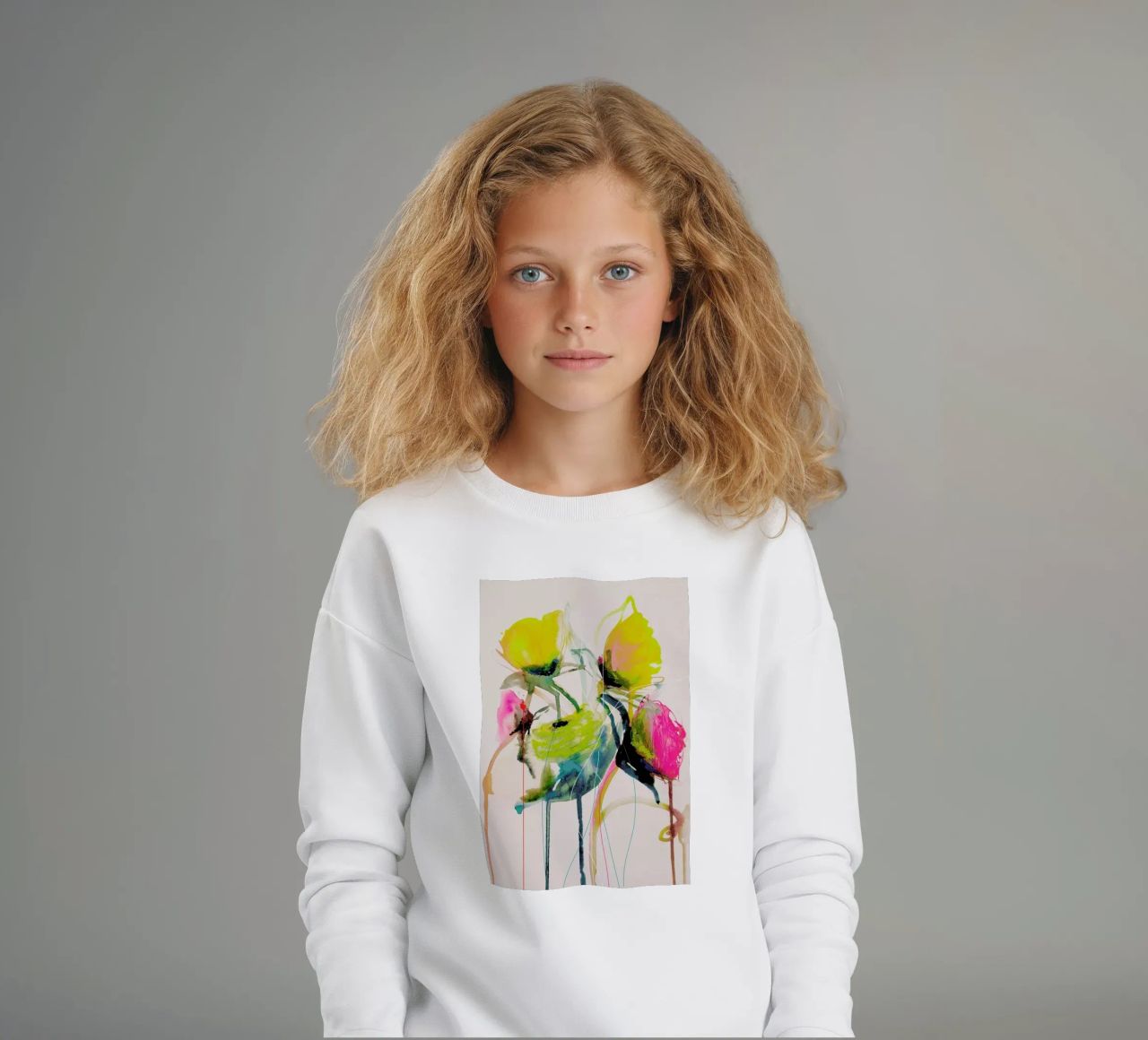 Bloom Series Bright 0919 Kinder Sweatshirt von Leigh Viner