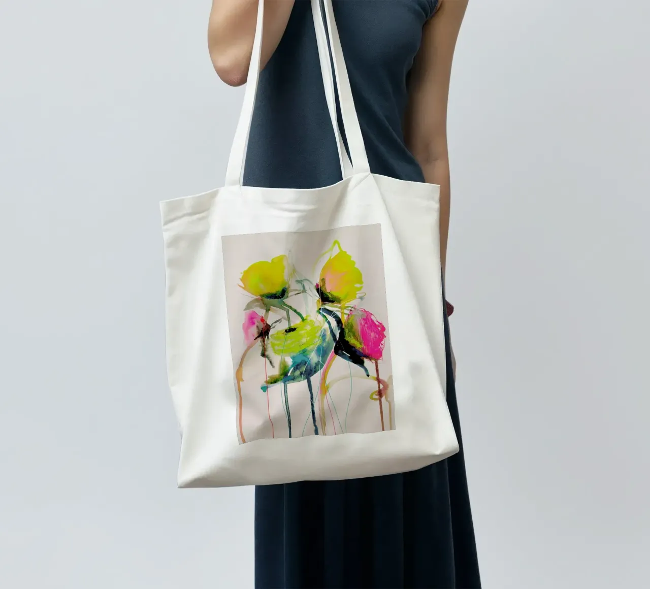 Bloom Series Bright 0919 borsa in juta da Leigh Viner