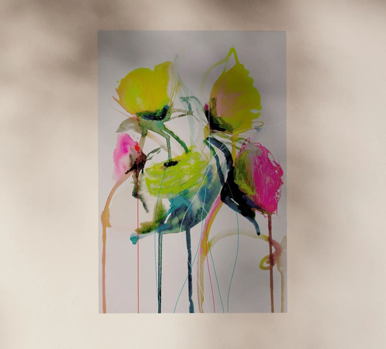 Bloom Series Bright 0919 Backlit Folie von Leigh Viner