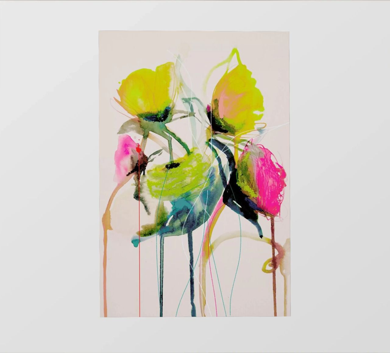 Bloom Series Bright 0919 Backlit Folie von Leigh Viner