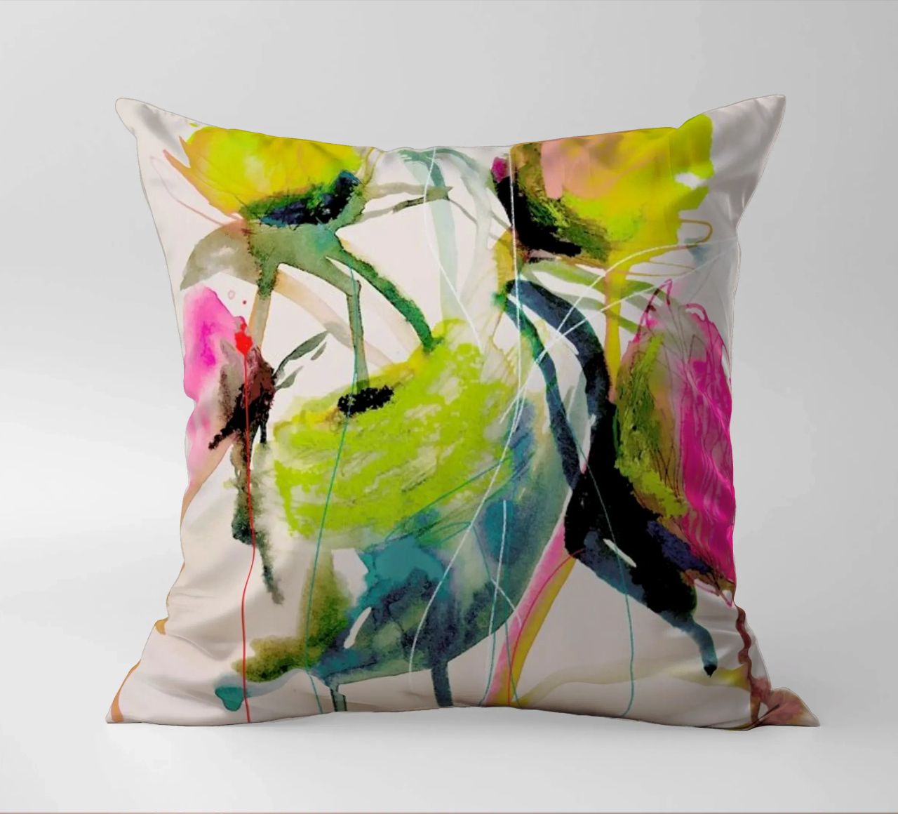 Bloom Series Bright 0919 Kissen von Leigh Viner