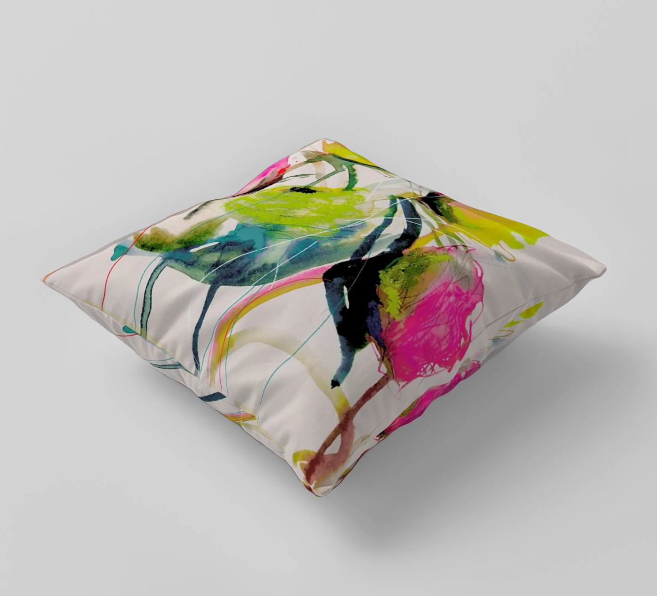 Bloom Series Bright 0919 Kissen von Leigh Viner