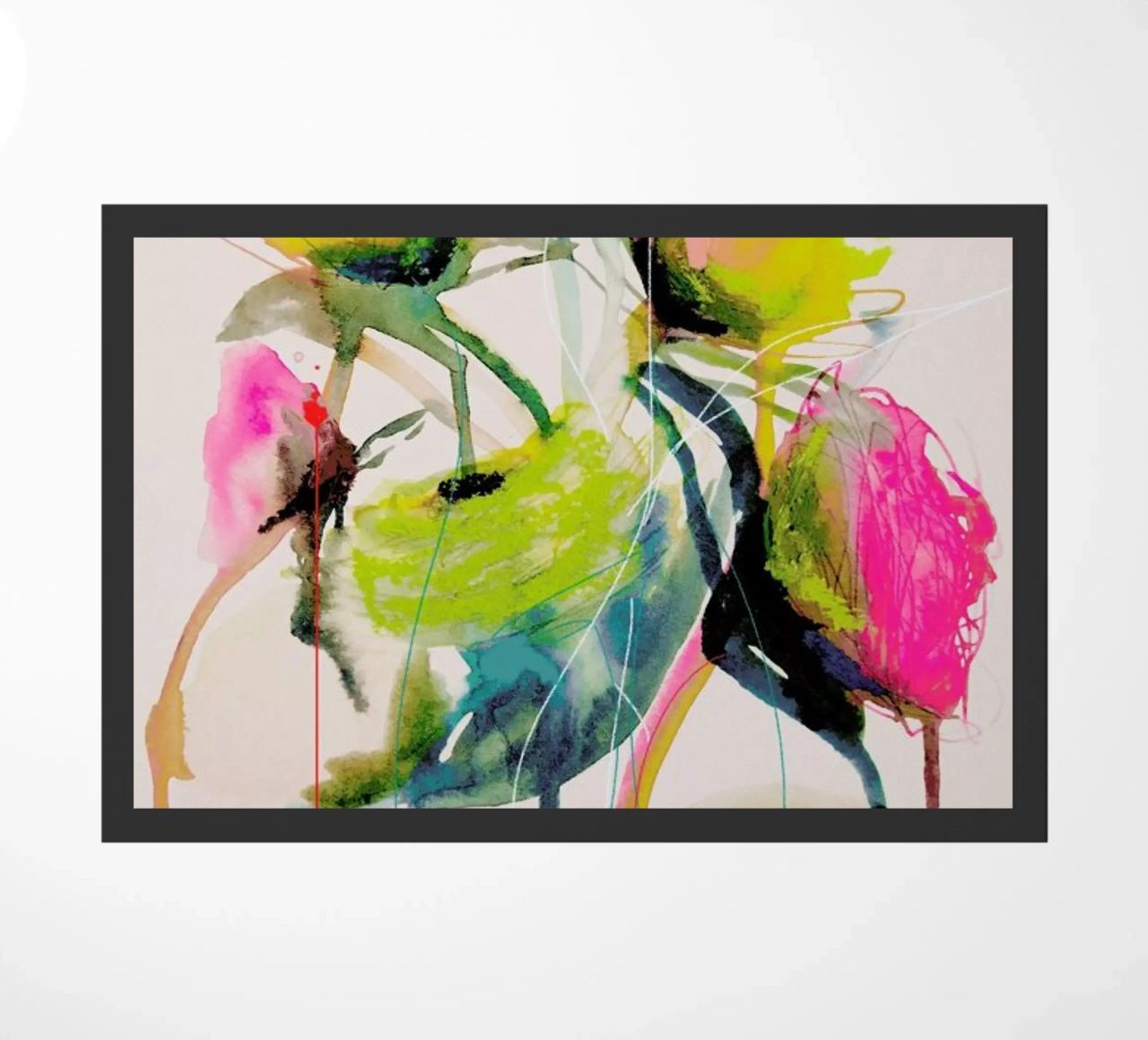 Bloom Series Bright 0919 Fußmatte von Leigh Viner
