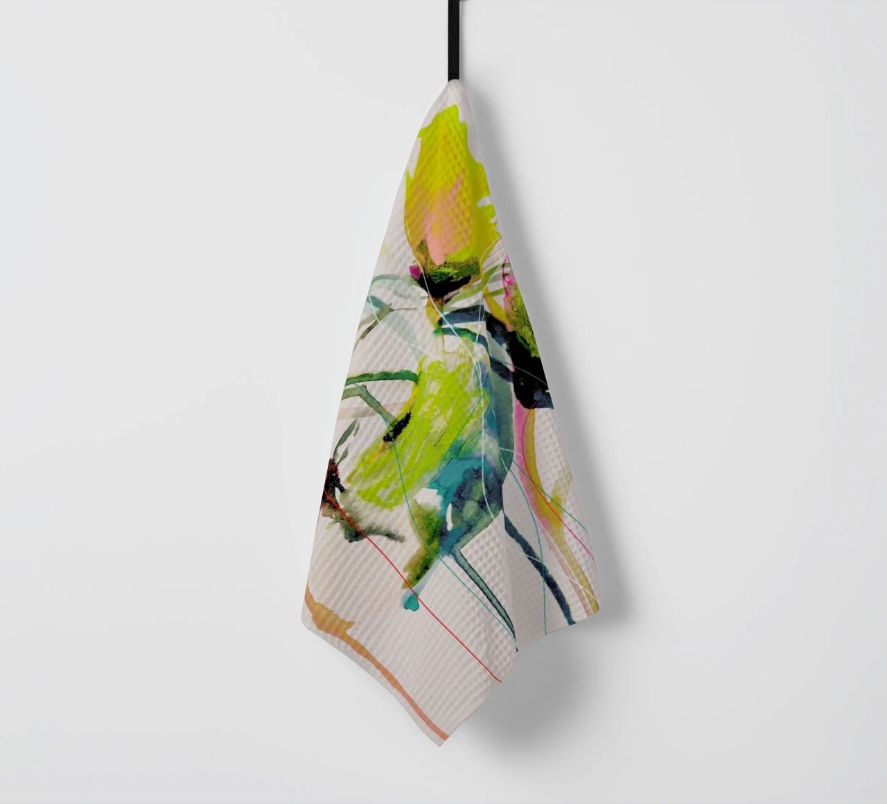 Bloom Series Bright 0919 Geschirrtuch von Leigh Viner