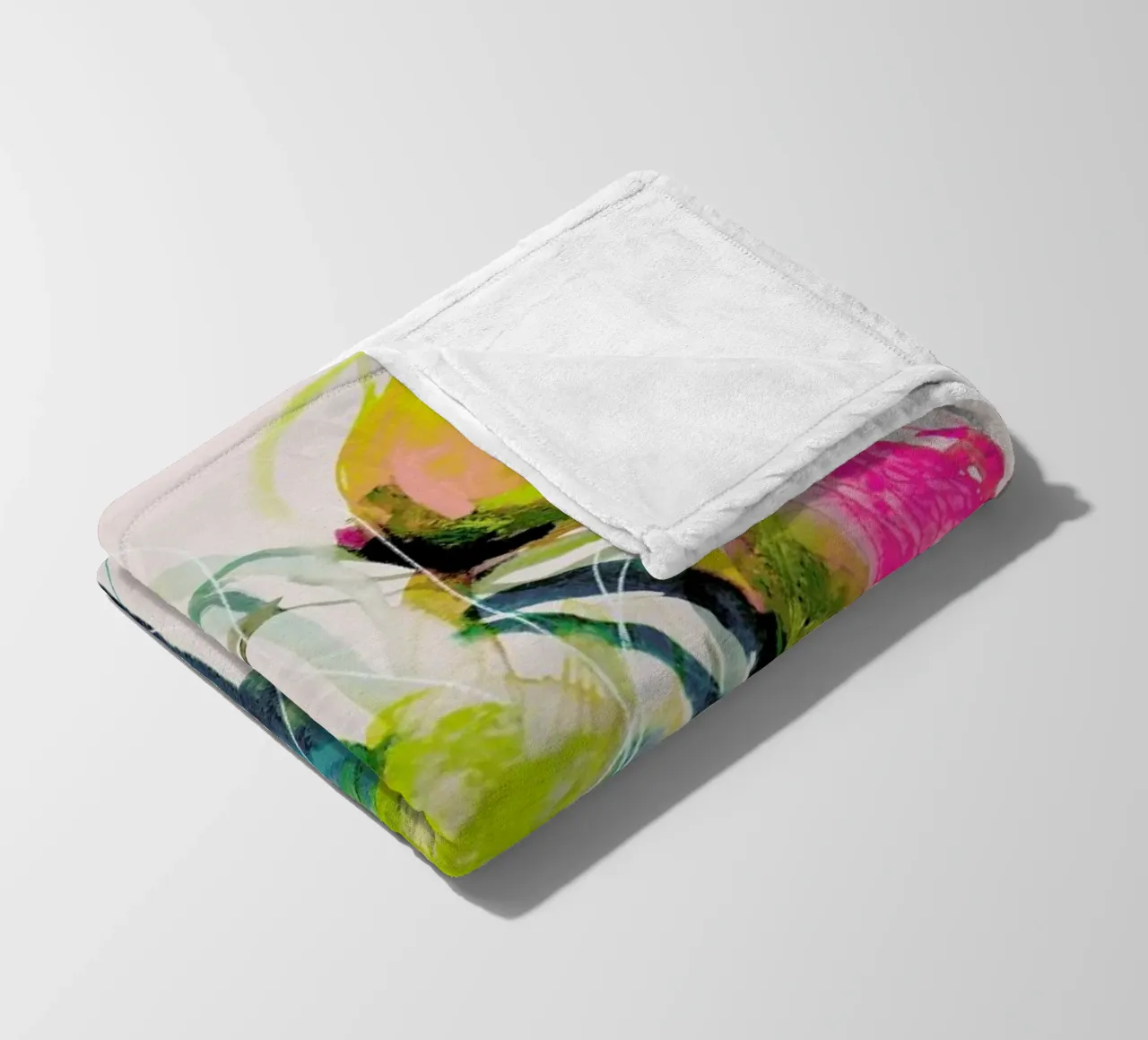 Bloom Series Bright 0919 coperta in pile da Leigh Viner