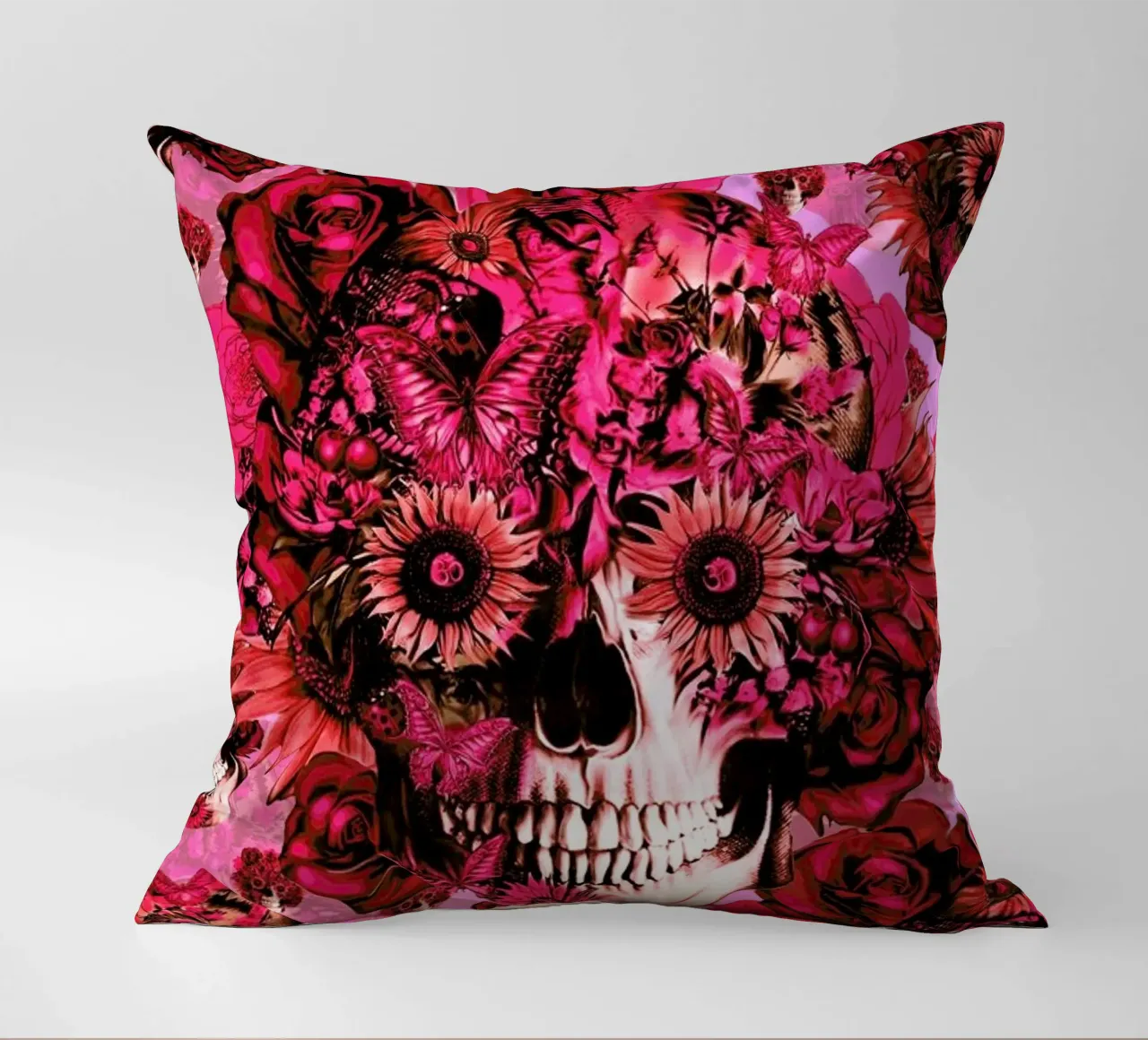 Girly by Nature decorative cushion by Kristy Patterson