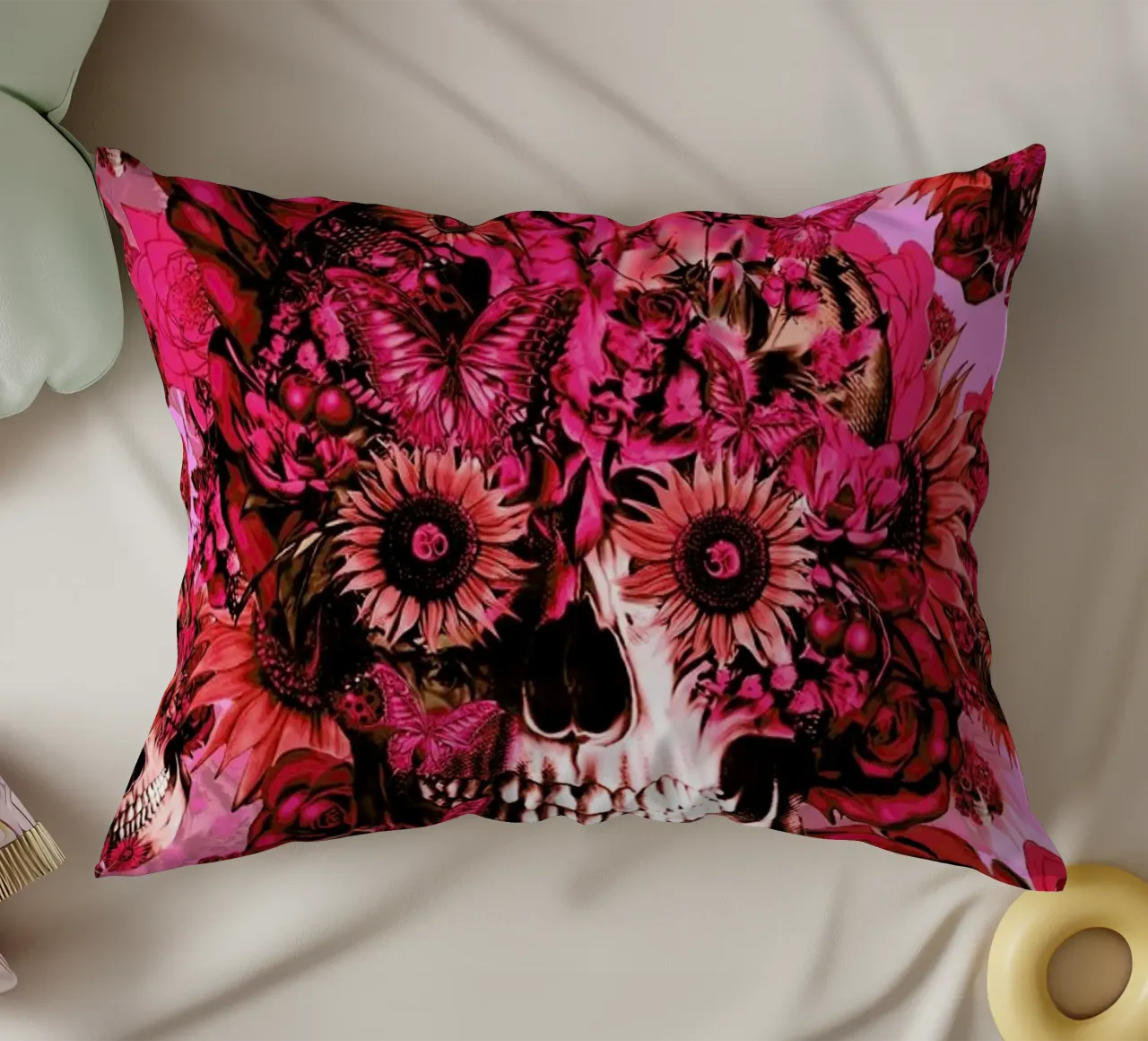 Girly by Nature decorative cushion by Kristy Patterson