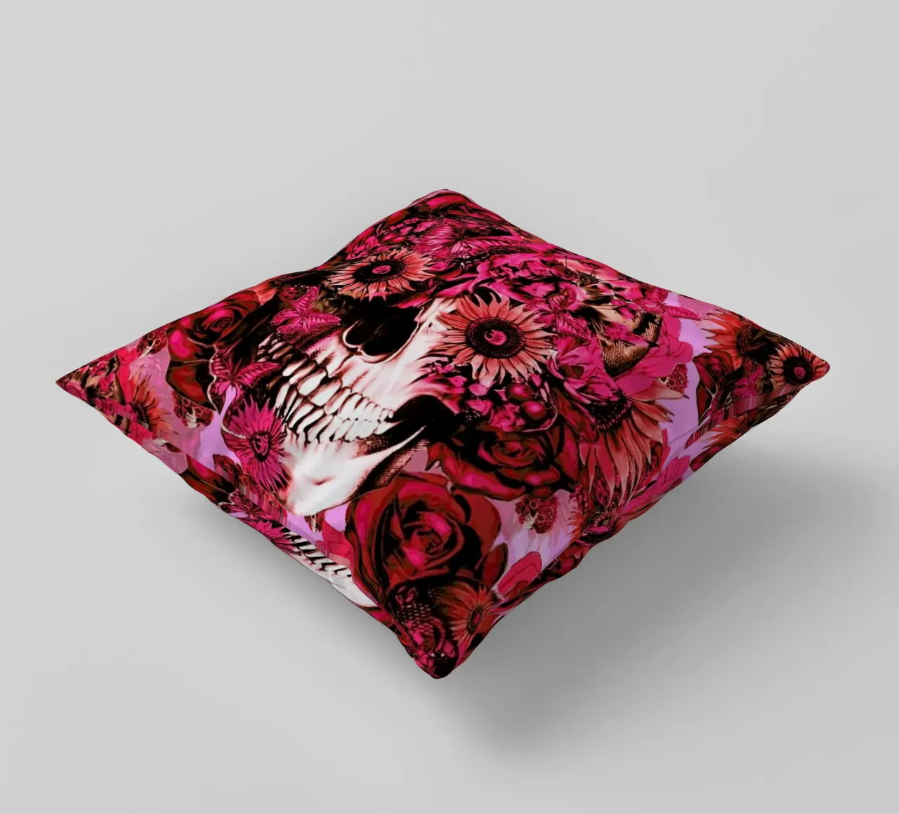 Girly by Nature decorative cushion by Kristy Patterson