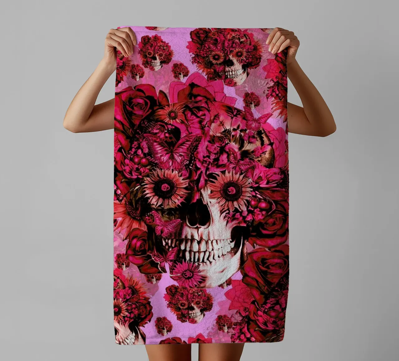 Girly by Nature towel by Kristy Patterson