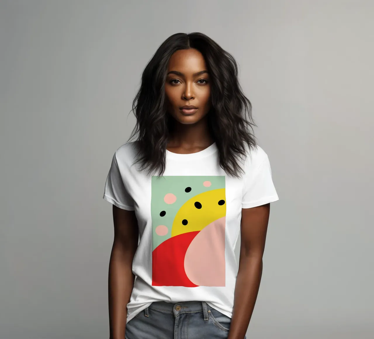 Shine Happy dames t-shirt getailleerd van XOXO Arte