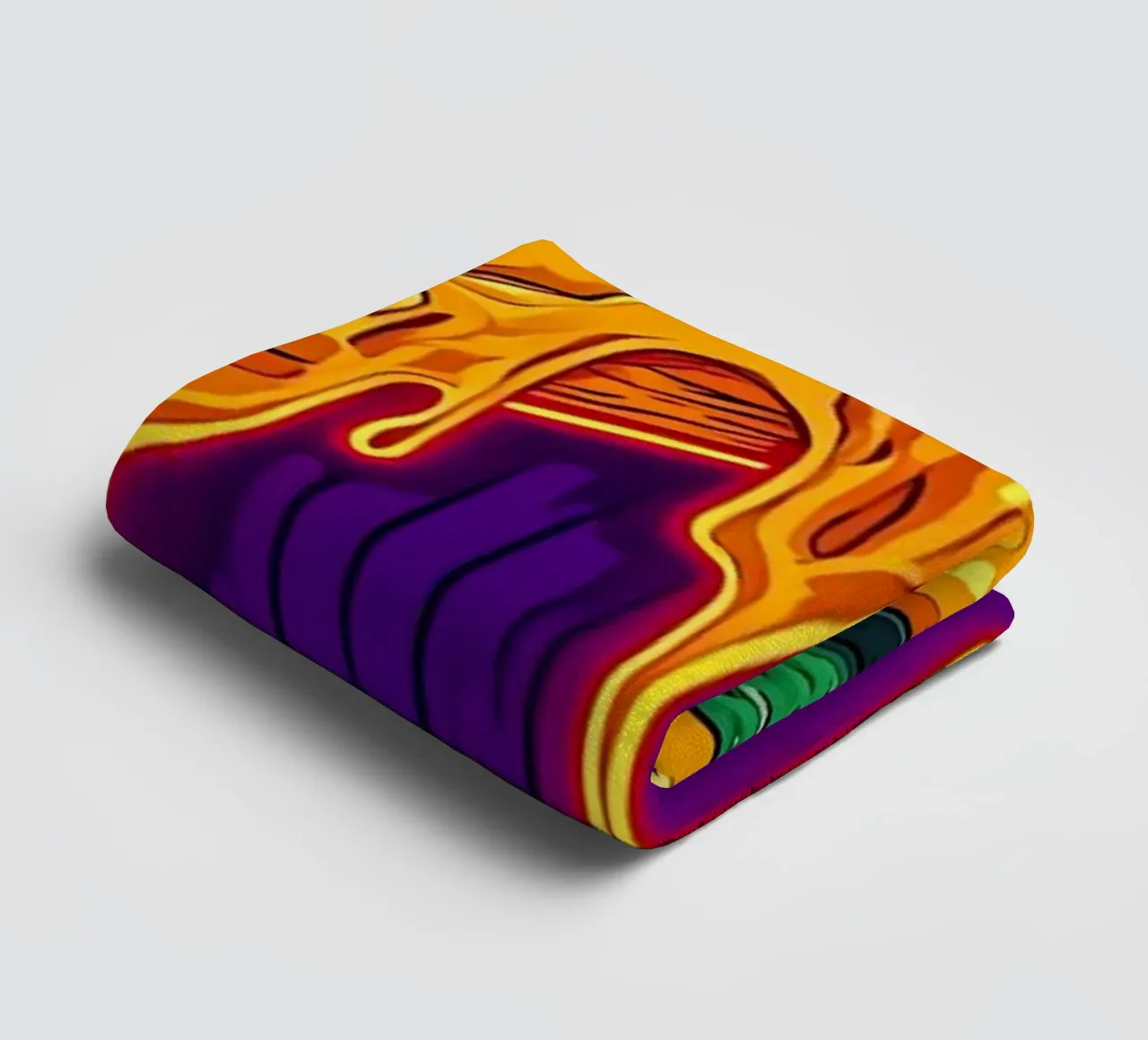 Pizza che cola - Pop Art asciugamano da bagno da ColorCrash Gallery
