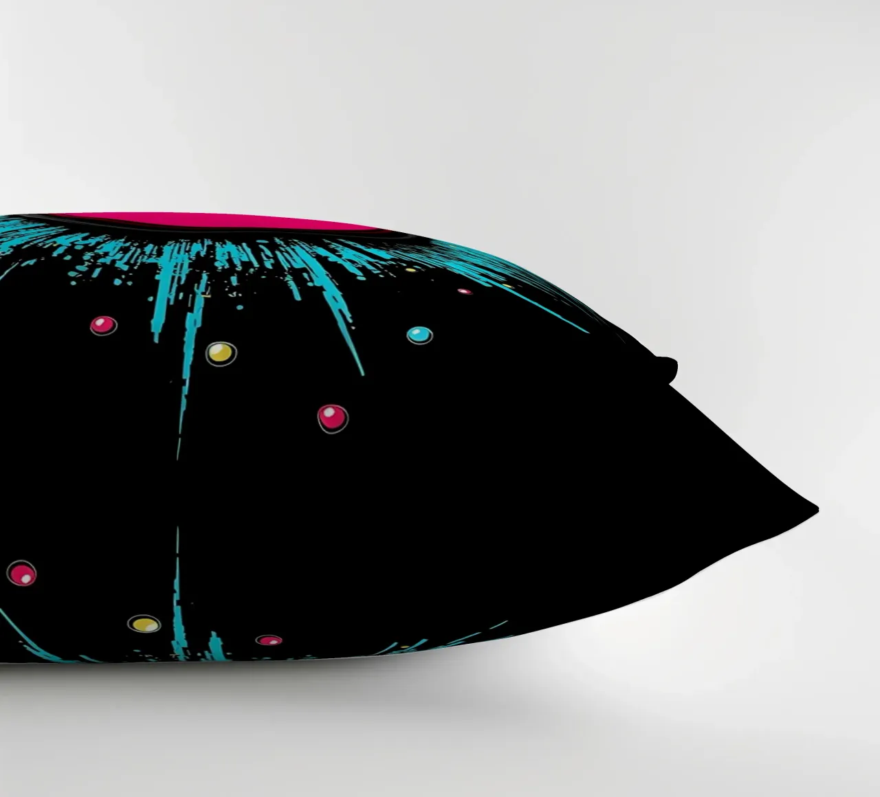 Pulsante di avvio - Pop Art cuscino da ColorCrash Gallery