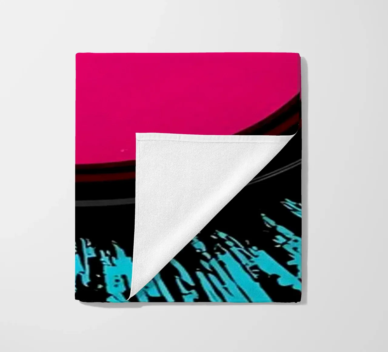 Pulsante di avvio - Pop Art telo mare da ColorCrash Gallery