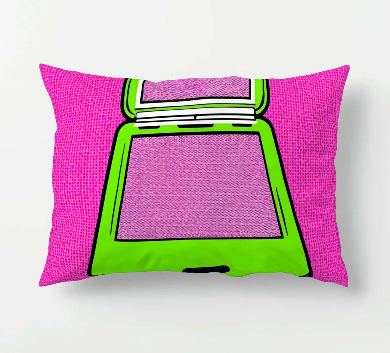 Flip Phone in fusione - Pop Art cuscino da ColorCrash Gallery