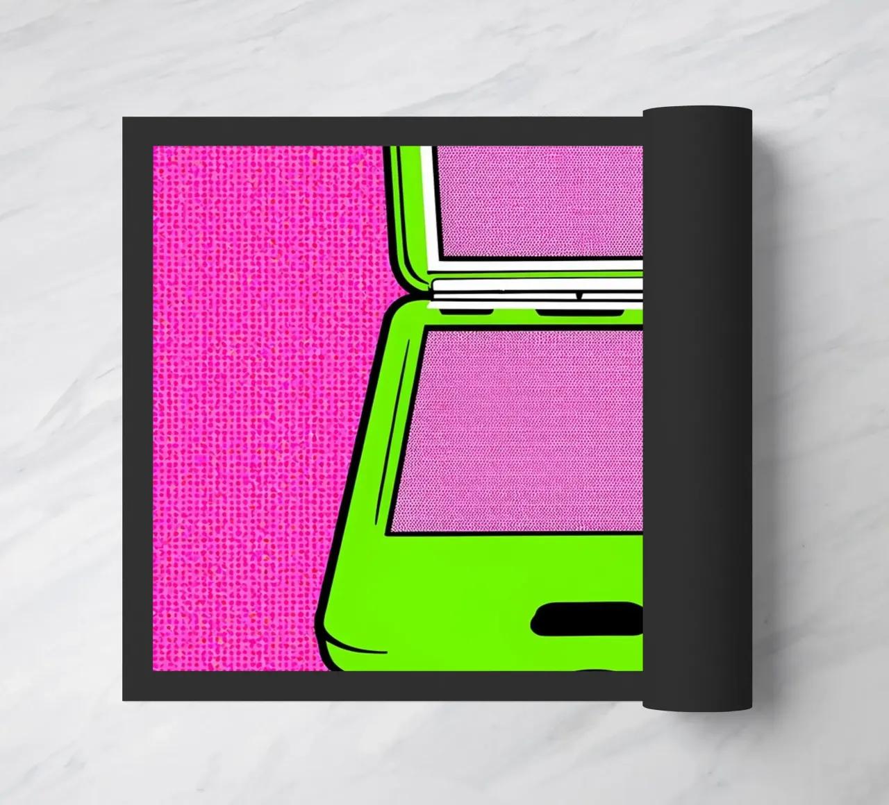 Flip Phone in fusione - Pop Art zerbino da ColorCrash Gallery