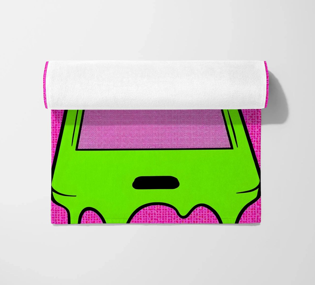 Flip Phone in fusione - Pop Art telo mare da ColorCrash Gallery