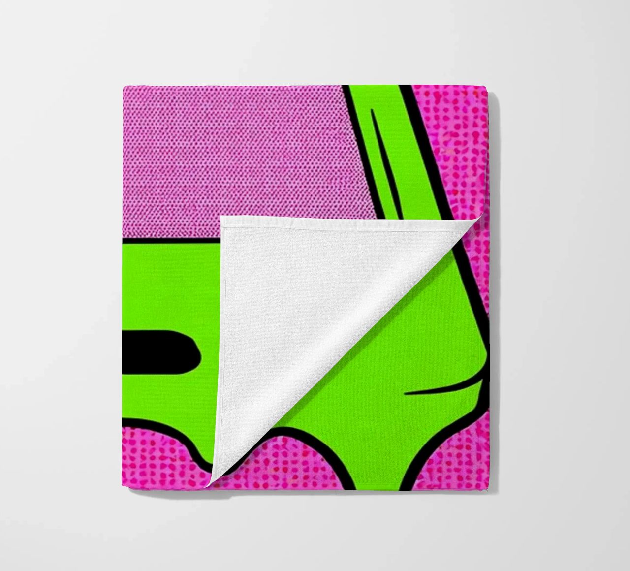 Flip Phone in fusione - Pop Art telo mare da ColorCrash Gallery