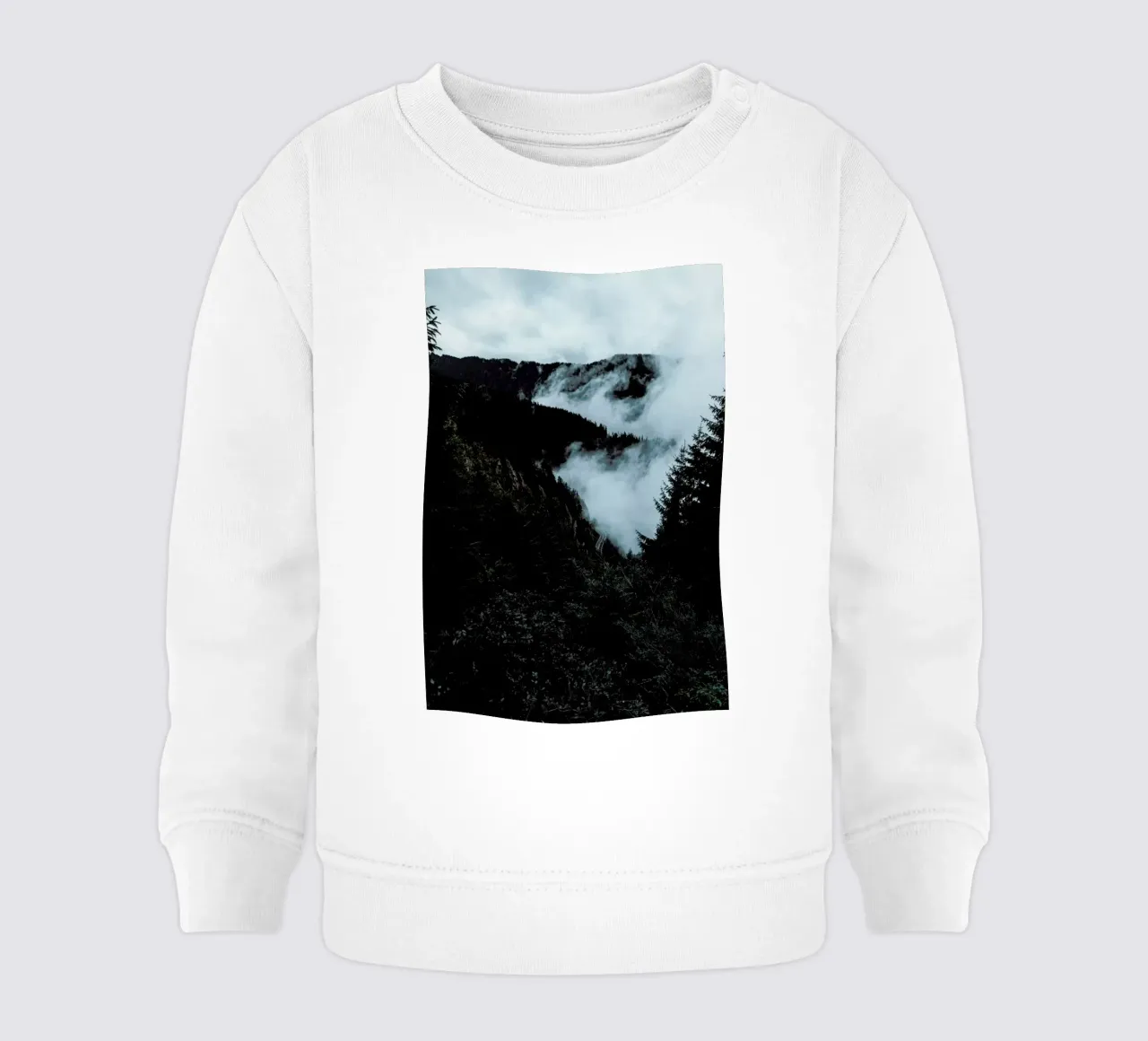 Misty Forest felpa neonato da Sebastian Hilgetag