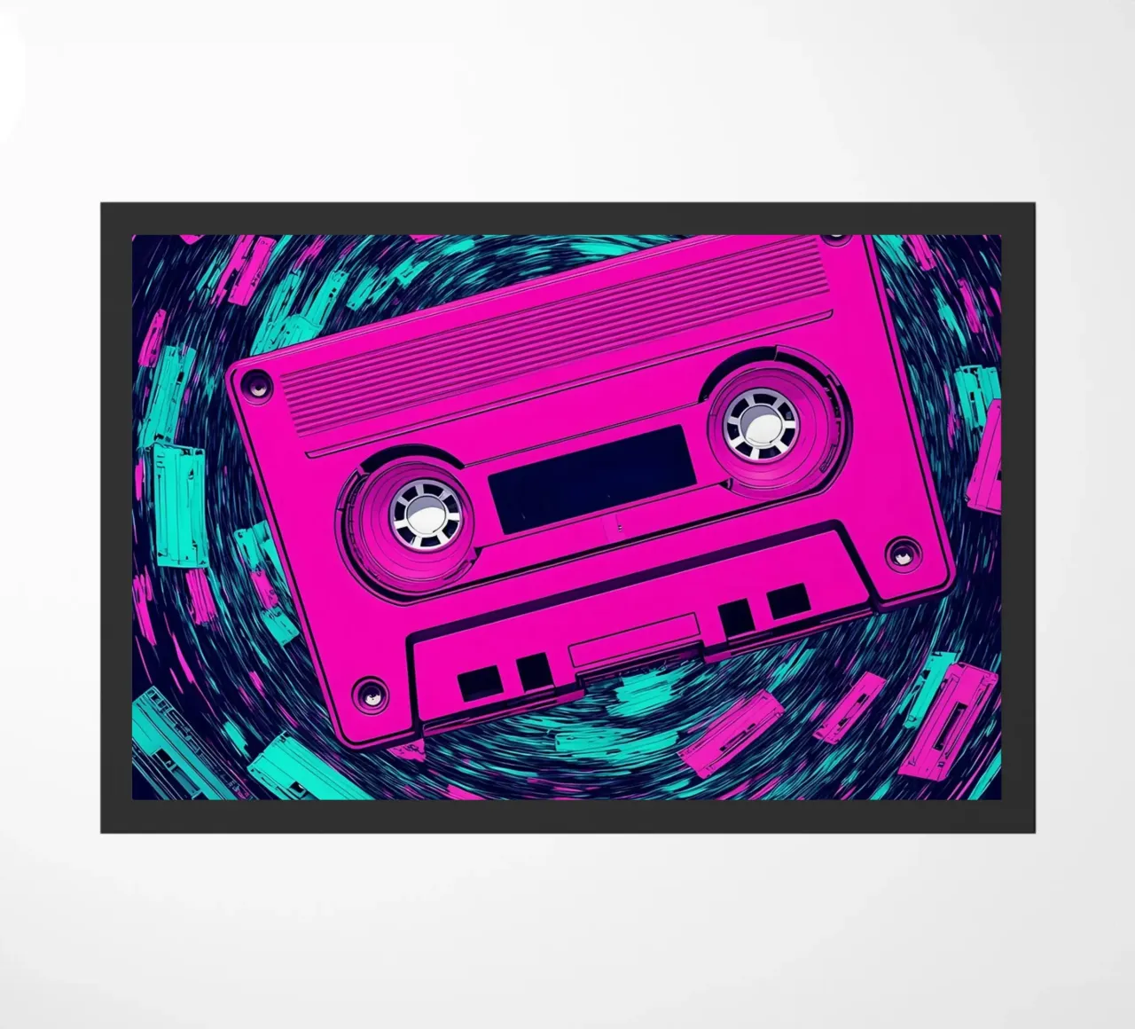 Nastro a cassetta - Pop Art zerbino da ColorCrash Gallery