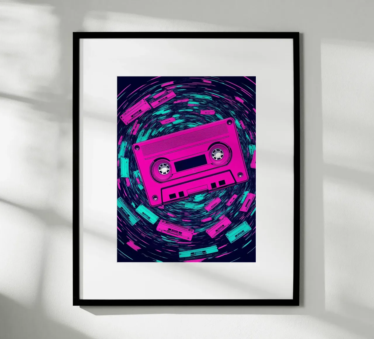 Nastro a cassetta - Pop Art carta hahnemühle da ColorCrash Gallery
