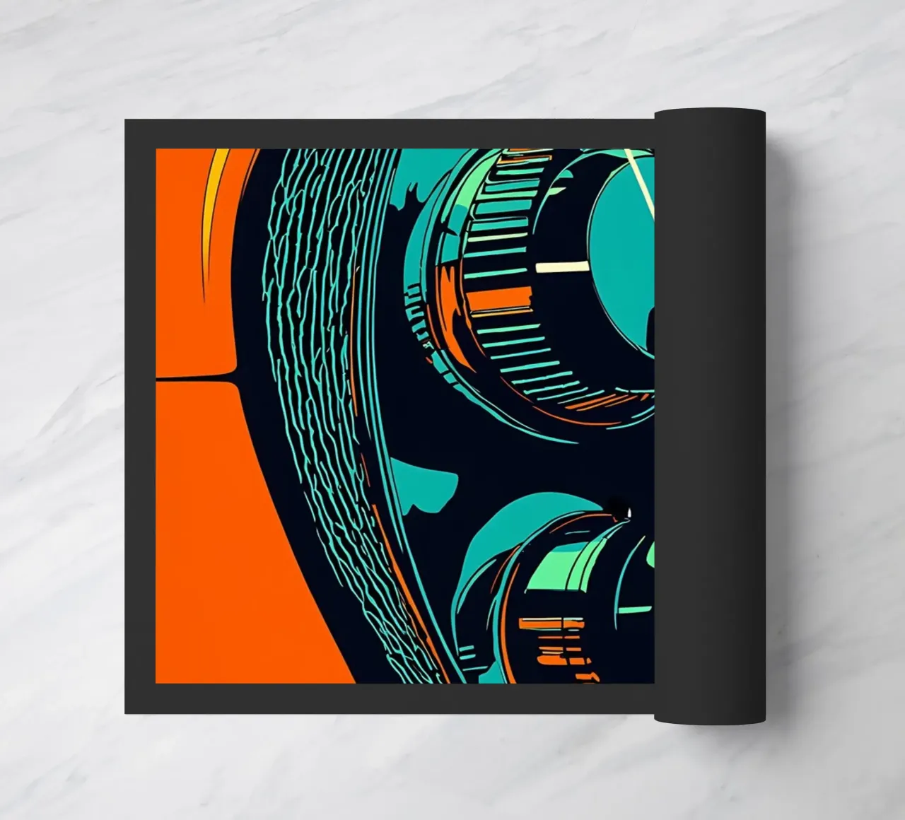 Autoradio - Pop Art zerbino da ColorCrash Gallery