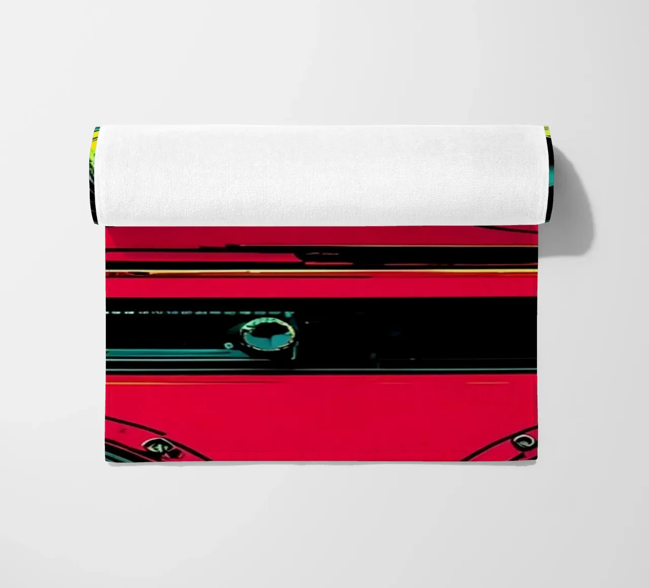 Boombox - Pop Art telo mare da ColorCrash Gallery
