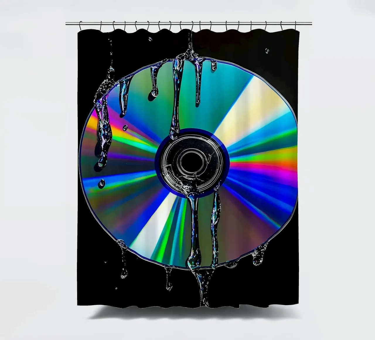 cd - Pop Art shower curtain by ColorCrash Gallery