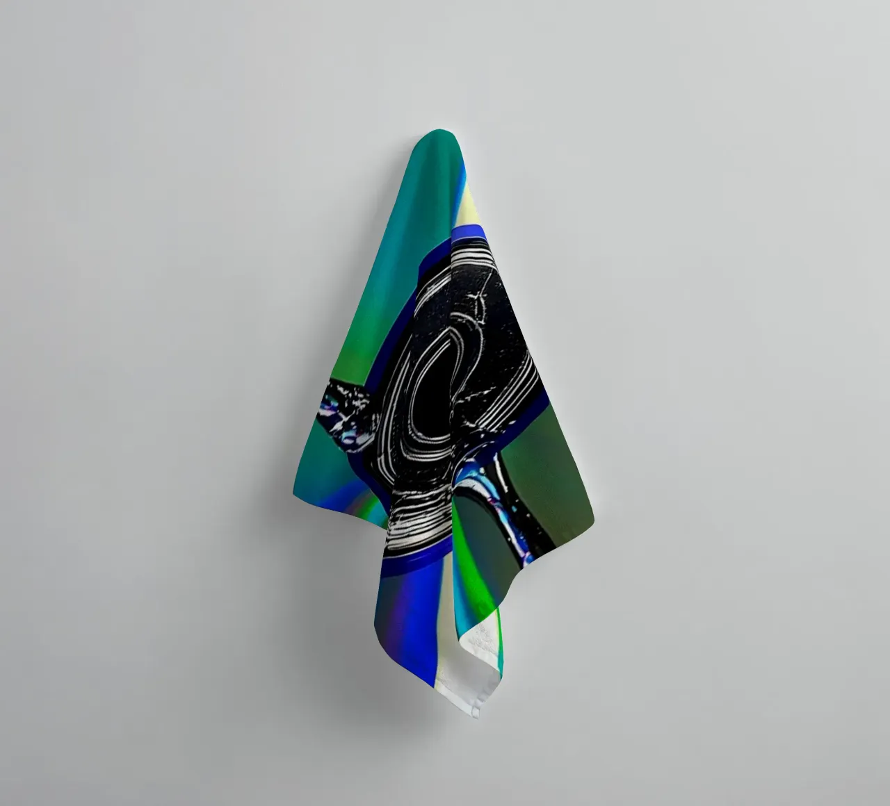 cd - Pop Art asciugamano da bagno da ColorCrash Gallery