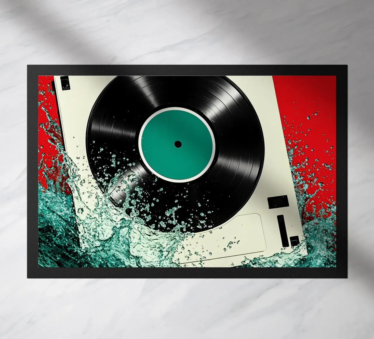 Disco in vinile - Pop Art zerbino da ColorCrash Gallery