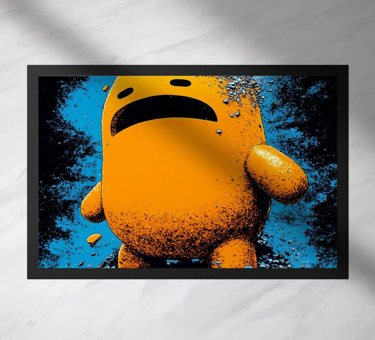 Sgretolamento - Pop Art zerbino da ColorCrash Gallery