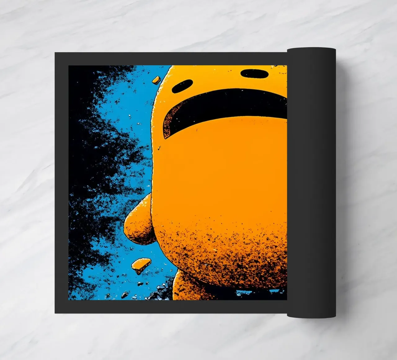 Sgretolamento - Pop Art zerbino da ColorCrash Gallery