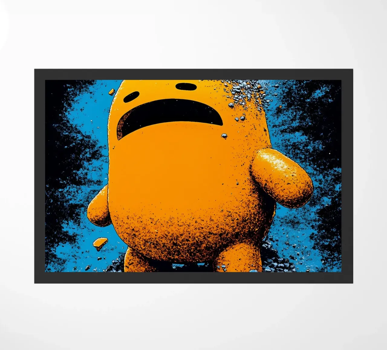 Sgretolamento - Pop Art zerbino da ColorCrash Gallery