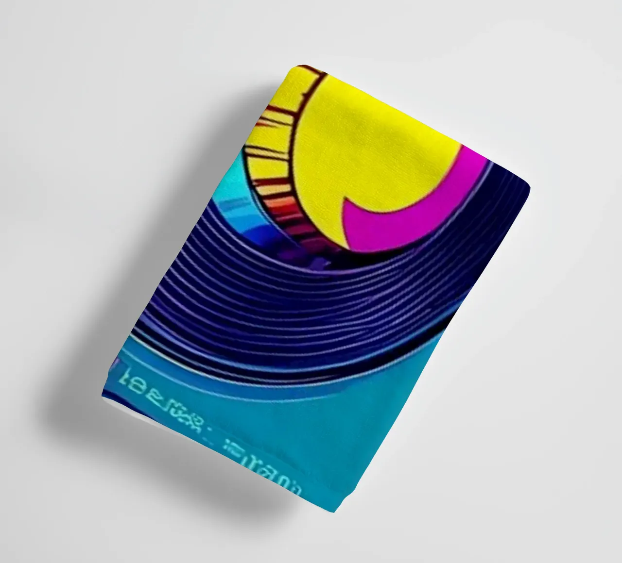 Nastro a cassetta - Pop Art asciugamano da bagno da ColorCrash Gallery