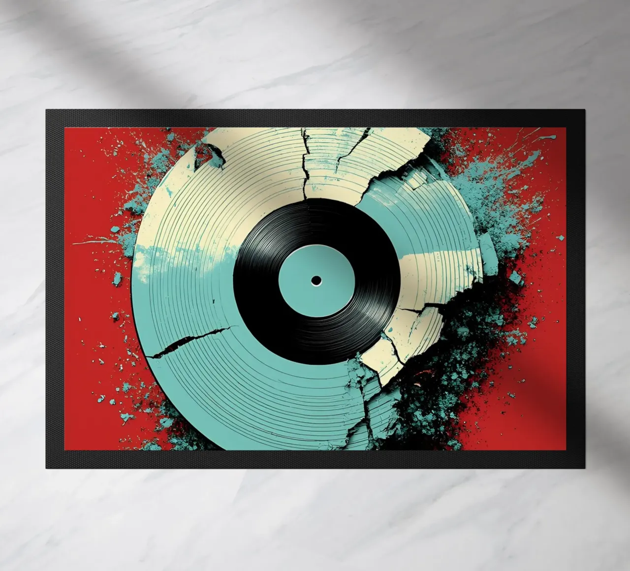 Disco in vinile - Pop Art zerbino da ColorCrash Gallery