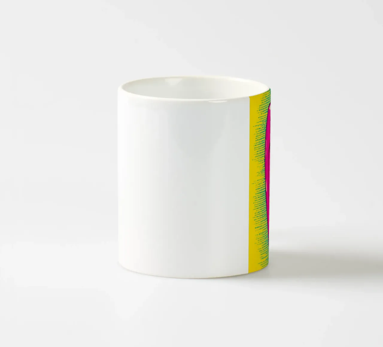 Telefono - Pop Art tazza in ceramica da ColorCrash Gallery