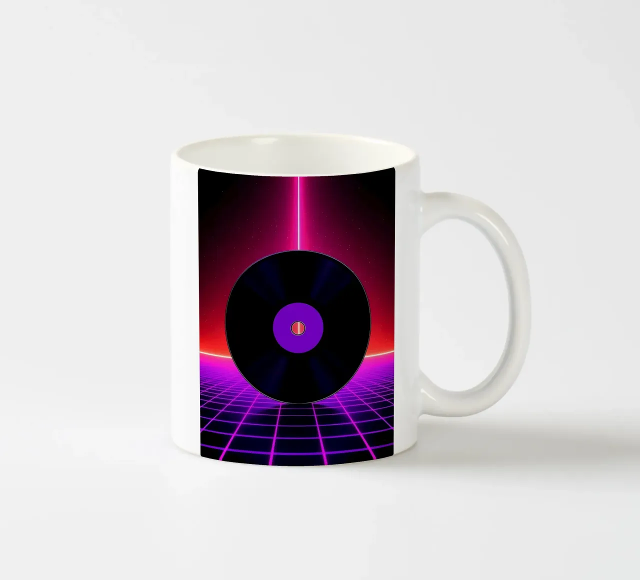 Disco in vinile - Pop Art tazza in ceramica da ColorCrash Gallery