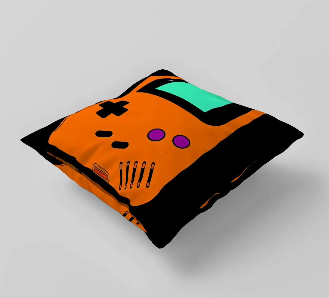 Console di gioco - Pop Art cuscino da ColorCrash Gallery