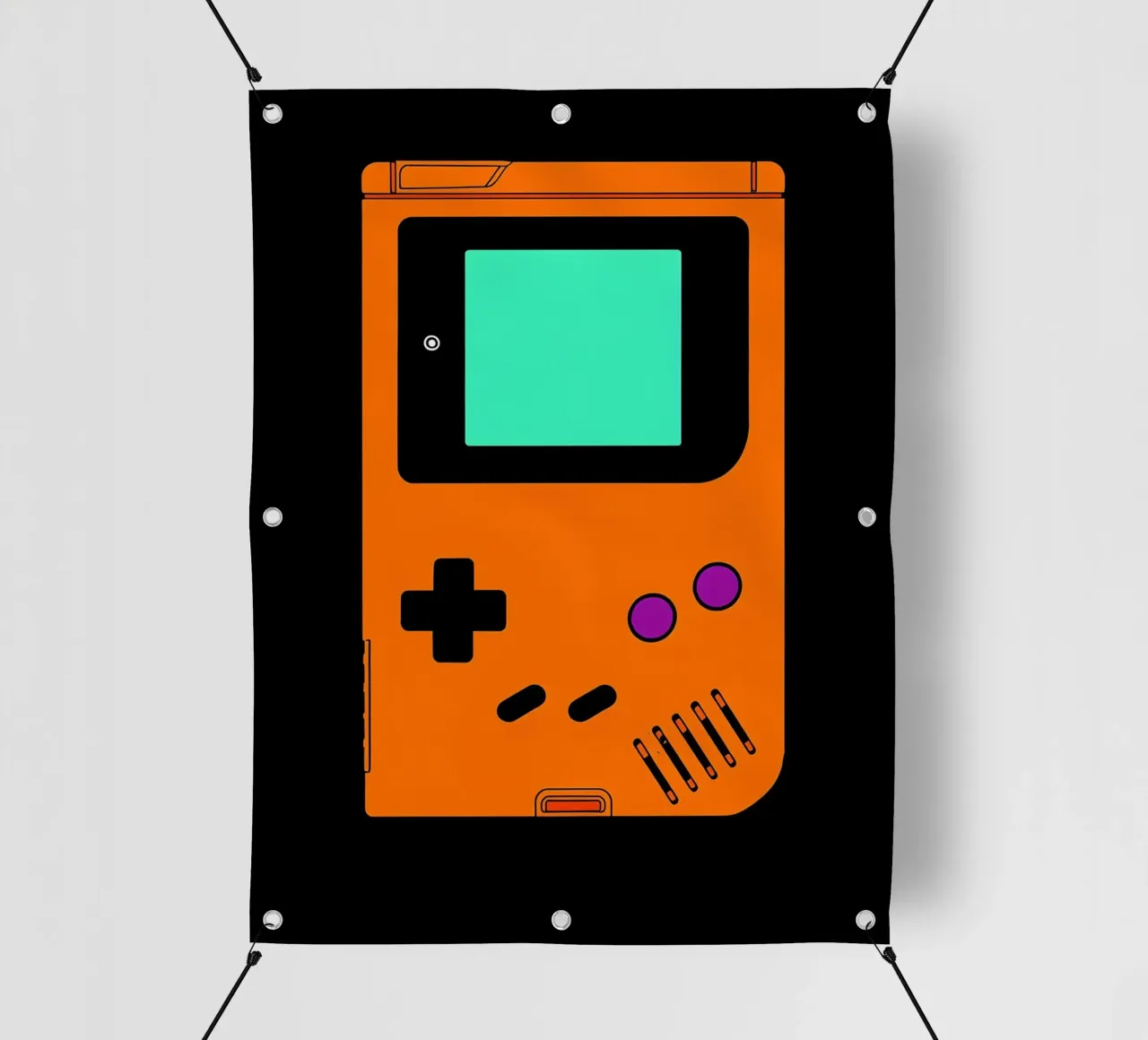 Console di gioco - Pop Art telo in pvc da ColorCrash Gallery