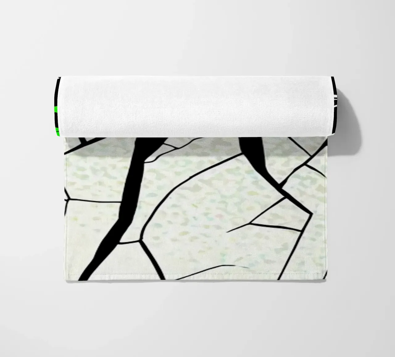 Shattering Smartphone- Pop Art beach towel by ColorCrash Gallery