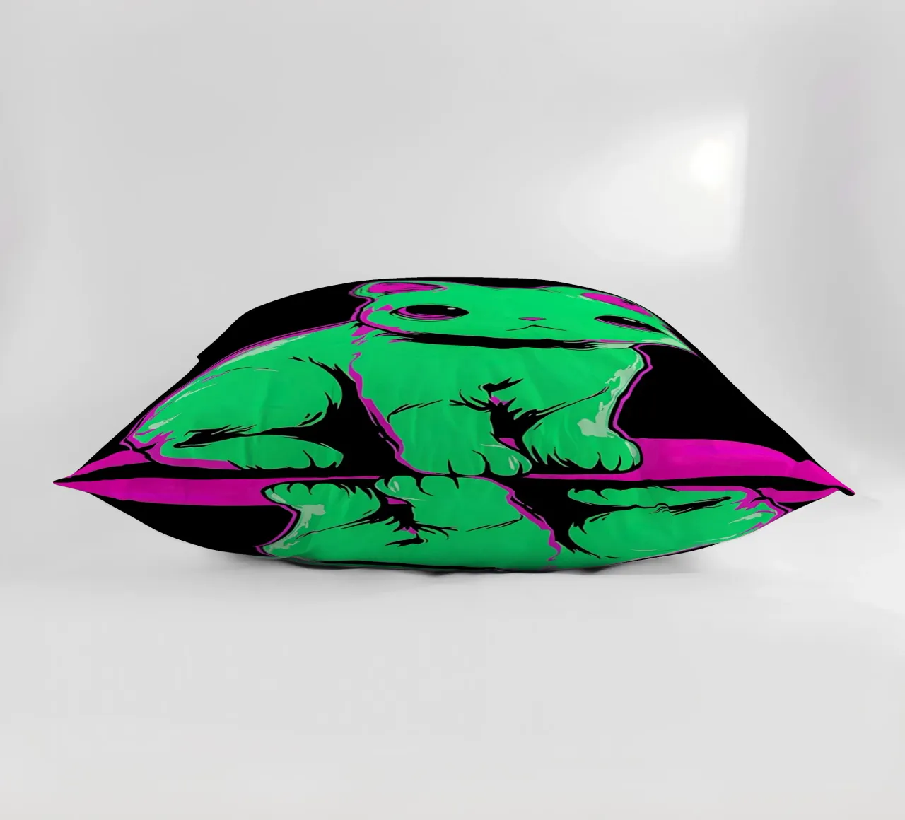 Gatto - Pop Art cuscino da ColorCrash Gallery