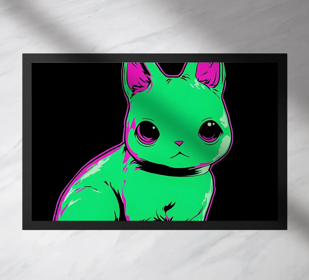 Gatto - Pop Art zerbino da ColorCrash Gallery