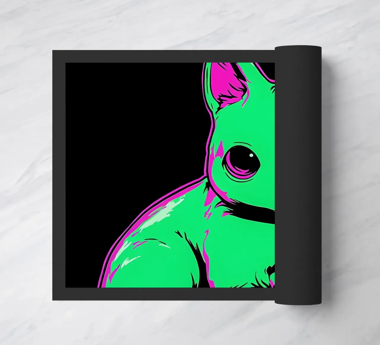 Gatto - Pop Art zerbino da ColorCrash Gallery