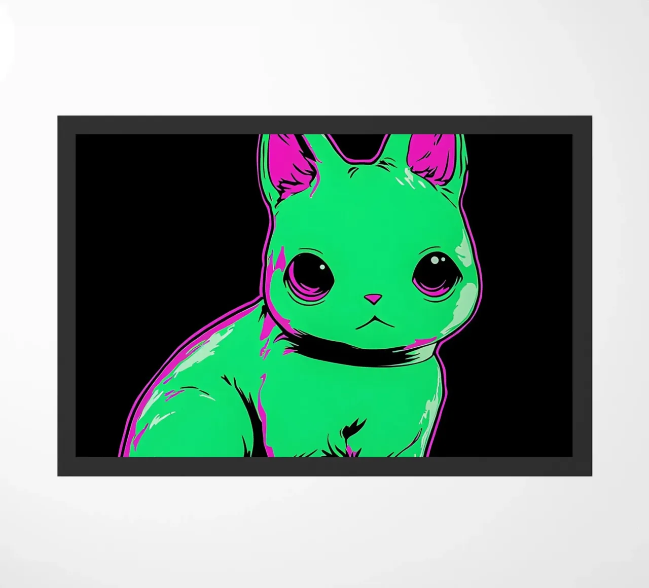 Gatto - Pop Art zerbino da ColorCrash Gallery