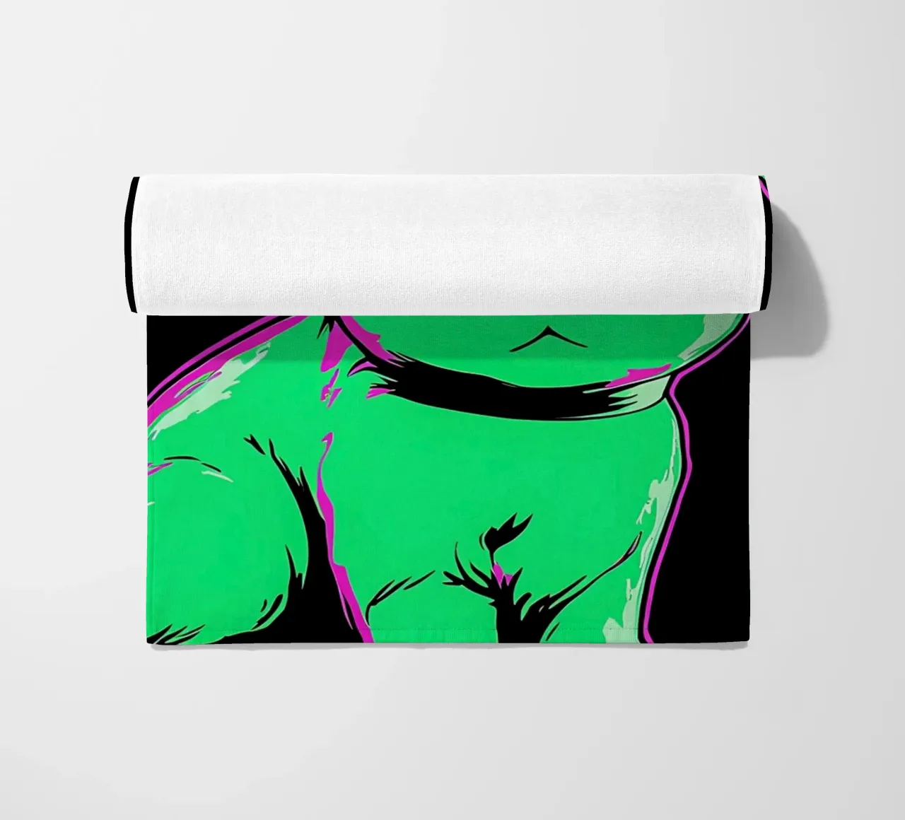 Gatto - Pop Art telo mare da ColorCrash Gallery