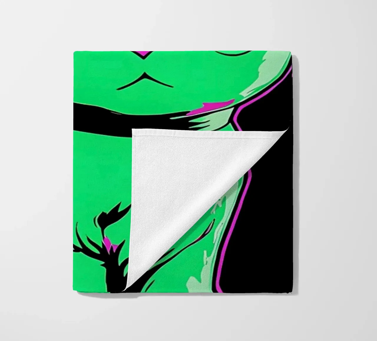 Gatto - Pop Art telo mare da ColorCrash Gallery