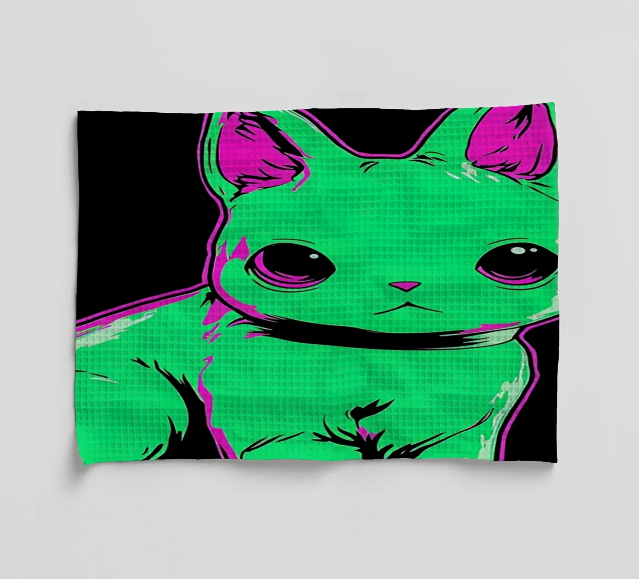 Gatto - Pop Art canovaccio da cucina da ColorCrash Gallery
