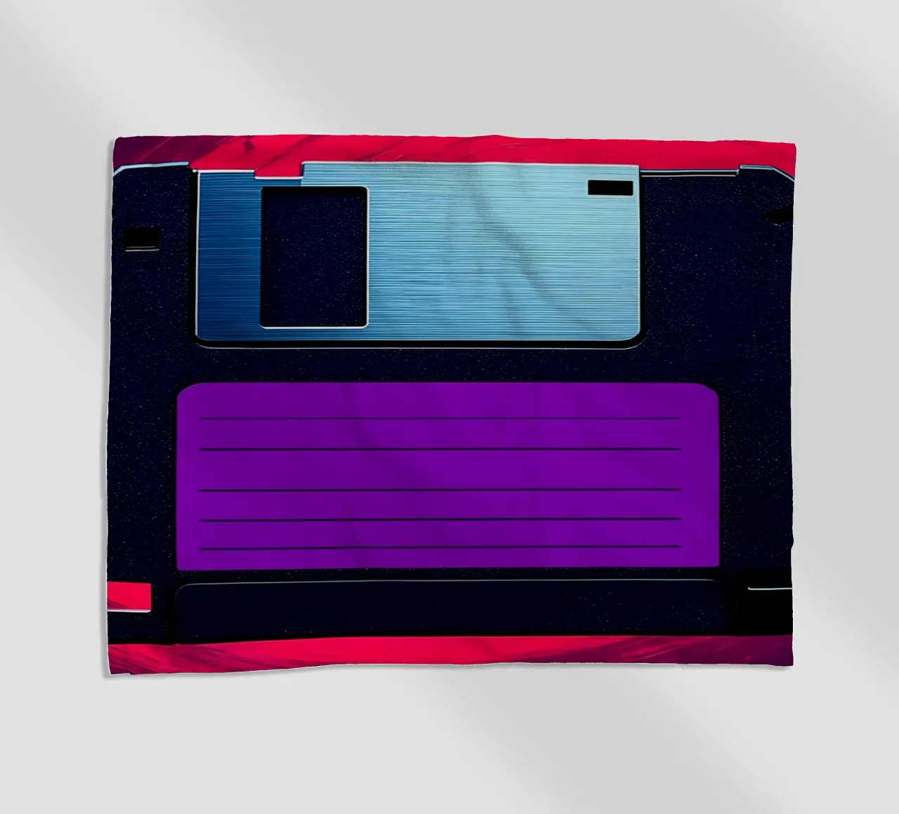 Floppy Disk - Pop Art telo mare da ColorCrash Gallery