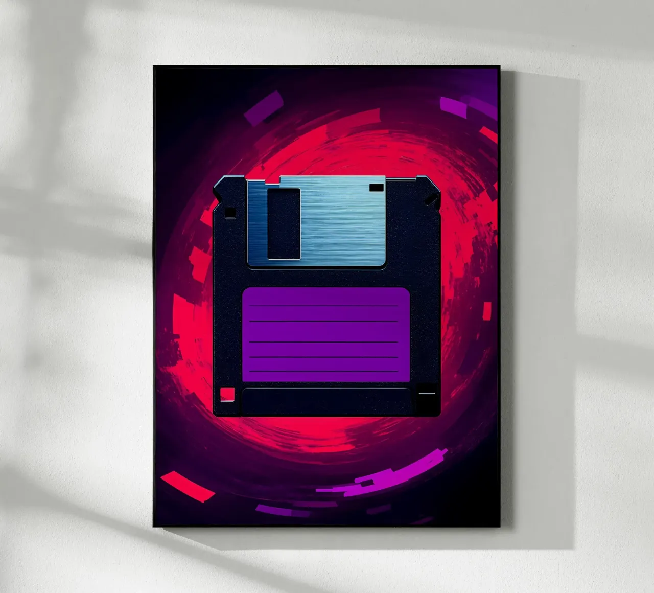 Floppy Disk - Pop Art plexiglass da ColorCrash Gallery